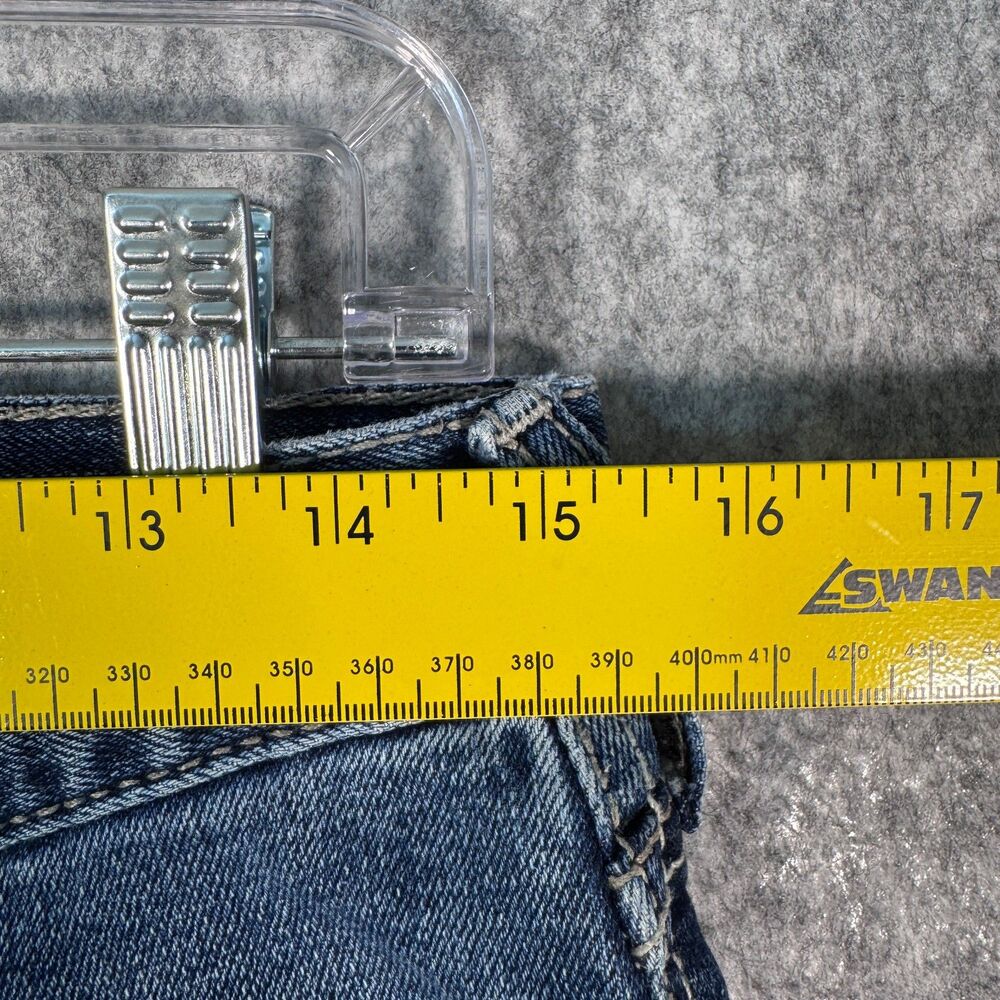 Ariat M7 Slim Fit Straight Leg Jeans Mens 32x32 Measured 30x30 Blue Western - Picture 3 of 12